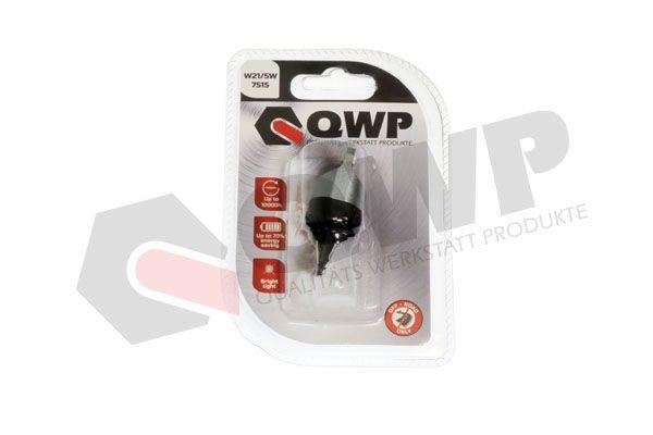 Bec LED 12V W21/5W, Alb, 6000K, Soclu W3x16q, QWP WBL